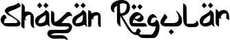 Shayan Regular font - Shayan.ttf