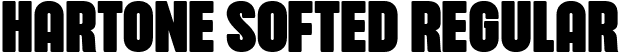 Hartone Softed Regular font - hartone-softed.ttf