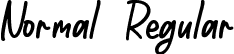 Normal Regular font - Squashwill Regular.ttf