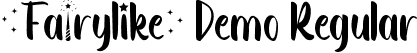 Fairylike Demo Regular font - FairylikeDemoRegular.ttf