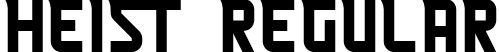 Heist Regular font - Heist-Regular.ttf