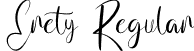 Erety Regular font - Erety.otf