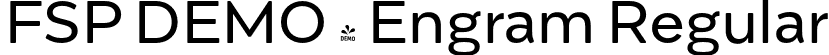 FSP DEMO - Engram Regular font - Fontspring-DEMO-engram-regular.otf