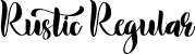 Rustic Regular font - Rustic.otf