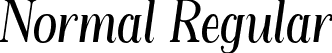 Normal Regular font - justink-0wql4.ttf