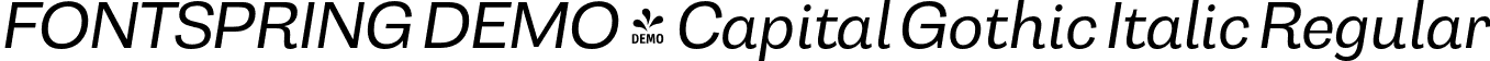 FONTSPRING DEMO - Capital Gothic Italic Regular font - Fontspring-DEMO-capitalgothic-regularitalic.otf