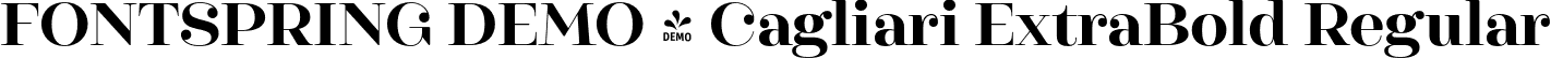 FONTSPRING DEMO - Cagliari ExtraBold Regular font - Fontspring-DEMO-cagliari-extrabold.otf