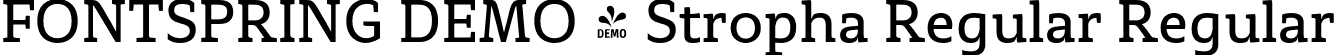 FONTSPRING DEMO - Stropha Regular Regular font - Fontspring-DEMO-stropha-regular.otf