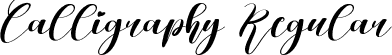 Calligraphy Regular font - Calligraphy.ttf