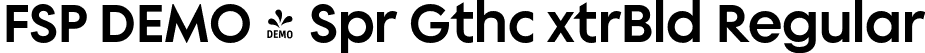 FSP DEMO - Spr Gthc xtrBld Regular font - Fontspring-DEMO-w_type_foundry_-_supera_gothic_extrabold.otf