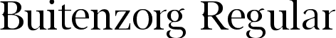 Buitenzorg Regular font - Buitenzorg Regular.otf