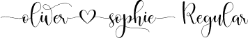 Oliver Sophie Regular font - Oliver Sophie.ttf