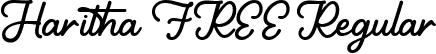 Haritha FREE Regular font - Haritha.ttf