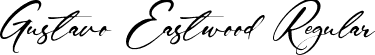 Gustavo Eastwood Regular font - Gustavo Eastwood.otf