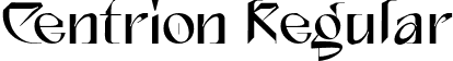 Centrion Regular font - Centrion-Regular.otf