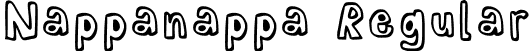 Nappanappa Regular font - Nappanappa.otf