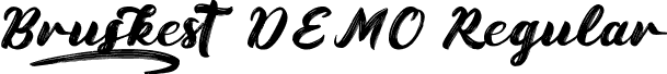 Bruskest DEMO Regular font - Bruskest DEMO.ttf