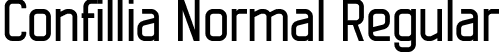 Confillia Normal Regular font - Confillia Normal.otf