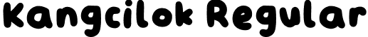 Kangcilok Regular font - Kangcilok.otf