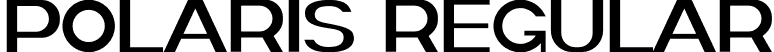 Polaris Regular font - Polaris.otf