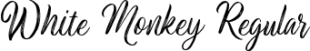 White Monkey Regular font - WhiteMonkeyRegular-0W104.ttf