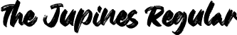 The Jupines Regular font - TheJupines-vmJW7.ttf