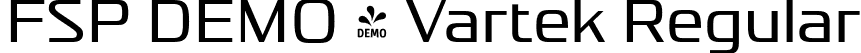 FSP DEMO - Vartek Regular font - Fontspring-DEMO-vartek-regular.otf