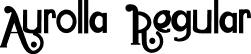 Aurolla Regular font - Aurolla.otf