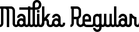 Mallika Regular font - mallika.otf