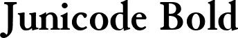 Junicode Bold font - Junicode-Bold.ttf