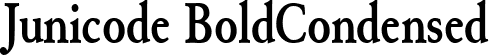 Junicode BoldCondensed font - junicode-boldcondensed-webfont.ttf