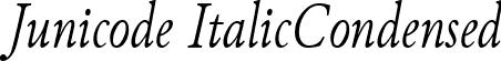 Junicode ItalicCondensed font - junicode-italiccondensed-webfont.ttf