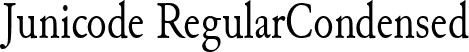 Junicode RegularCondensed font - junicode-regularcondensed-webfont.ttf