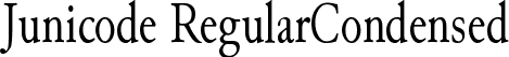 Junicode RegularCondensed font - Junicode-RegularCondensed.ttf