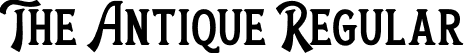 The Antique Regular font - TheAntique-vmqa9.otf