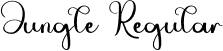 Jungle Regular font - Jungle.otf