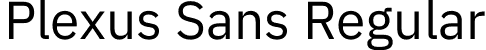 Plexus Sans Regular font - PlexusSans-Regular.otf