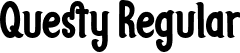 Questy Regular font - Questy.ttf