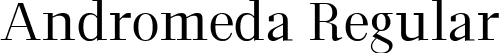 Andromeda Regular font - Andromeda-Gamma.ttf