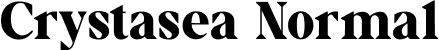 Crystasea Normal font - Crystasea-OVy1P.ttf