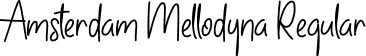 Amsterdam Mellodyna Regular font - Amsterdam Mellodyna.otf