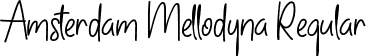 Amsterdam Mellodyna Regular font - Amsterdam Mellodyna.ttf