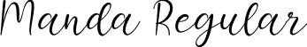 Manda Regular font - Manda.ttf