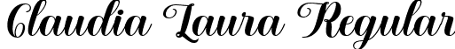 Claudia Laura Regular font - ClaudiaLaura-mLn1v.ttf