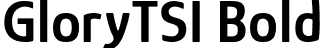 GloryTSI Bold font - GloryTSI-Bold.ttf