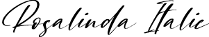 Rosalinda Italic font - Rosalinda Italic.ttf