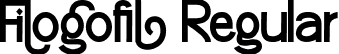 Filogofil Regular font - filogofil.ttf