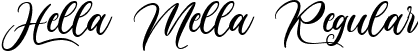 Hella Mella Regular font - hellamella-z8ge1.ttf