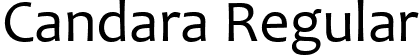 Candara Regular font - Candara.ttf