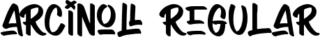 Arcinoll Regular font - Arcinoll-nR16R.ttf